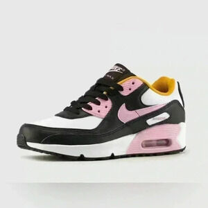 Nike Air Max 90 Leather GS 'Black Light Arctic Size 2Y
